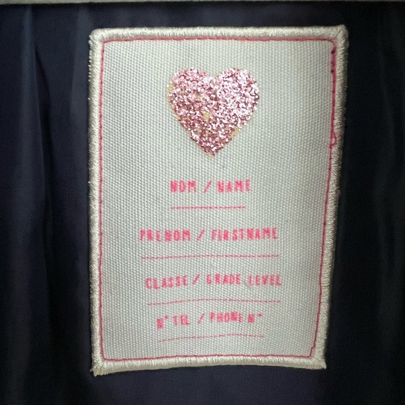 Billiebush heart winter jacket size 5 - Picture 7 of 7